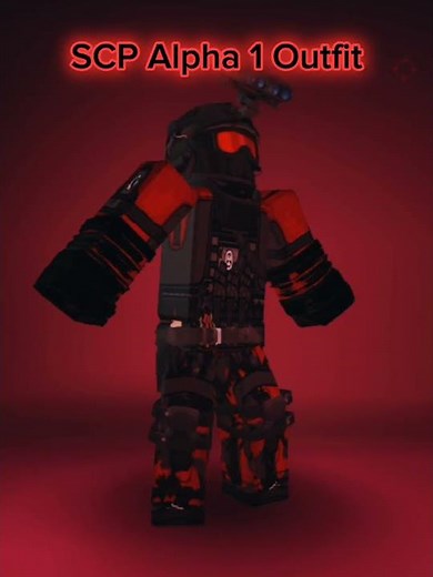 SCP Alpha 1 Roblox Outfit (Red Right Hand)