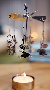 66K views · 1.9K reactions | Are angel chimes a thing in where you live? ✨諾 Inspired by the calm in the Moomin stories, the “Moomin First Snow” angel chime features Little My, Sniff and Moomin dancing in a winter wonderland. To make the setup easier, the item comes with a candle. ️ ❄️ Welcome to the Moomin Shops to sprinkle magic into your home for the cosy season ( in the comments). #moominofficial #moomin | Moomin | Facebook