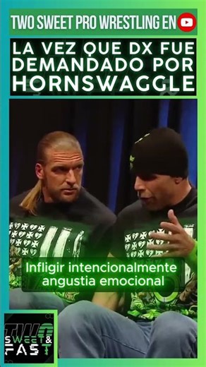 LA VEZ QUE #dx FUE DEMANDADO POR #hornswoggle XDDDD #wrestling #wwe #wwefan