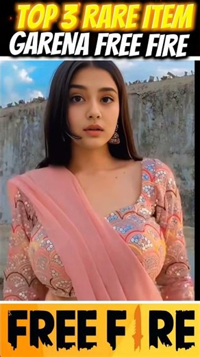 TOP 3 RARE ITEM GARENA FREE FIRE 😱😱#viral #shorts #shortsfeed #trending #facts #freefire