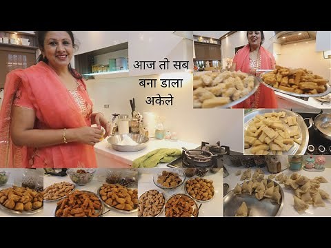HOLI PREP DONE finally || Cooked so many Holi Recipes - with TIPS || kitchen Tips