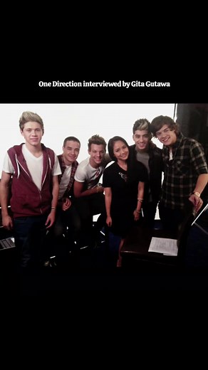 Gita Gutawa's Deep Eye Contact with Zayn Malik - One Direction Interview
