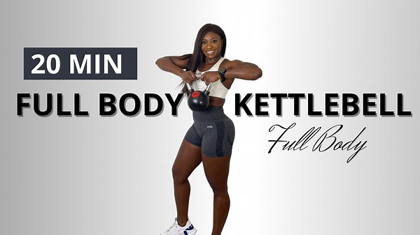 Get stronger with a high intensity kettlebell workout for full body conditioning