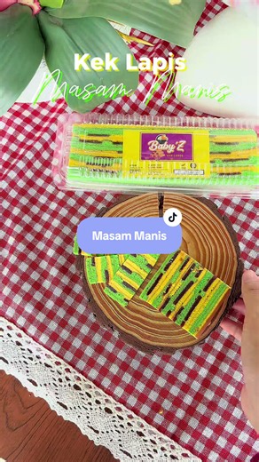 Resepi Kek Lapis Sarawak Perisa Masam Manis