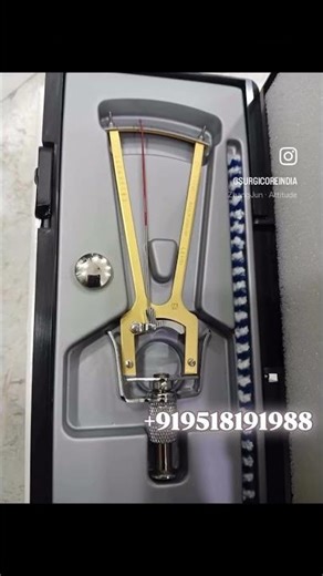 Riester Germany Schiotz Tonometer | Accurate IOP Measurement | Ophthalmology Equipment