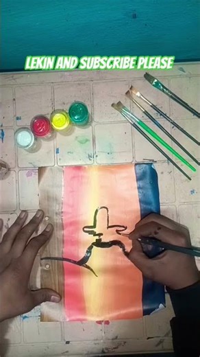 How to hacker Shivling painting #trending #art #minishort #song #shorts #viralshort