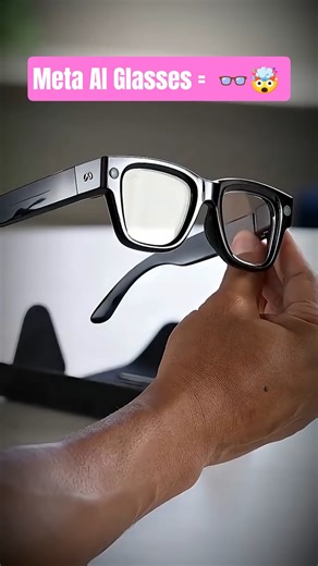 Meta AI Glasses = PURE FUTURE! 👓🤯 #business #ai #invention