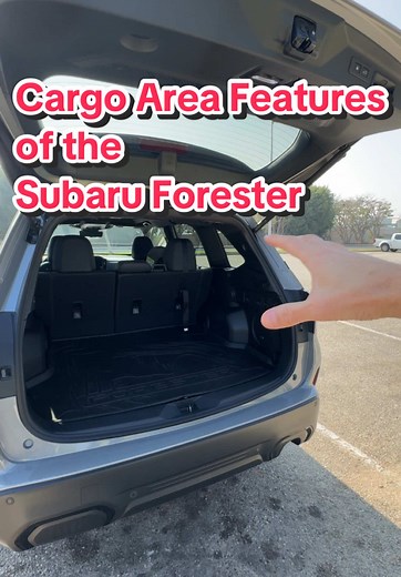 2025 Subaru Forester Cargo Area Features Overview