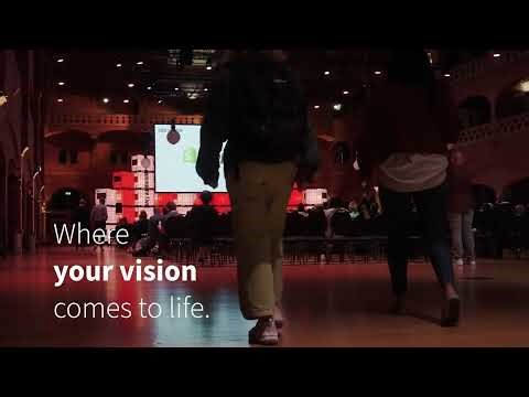 Here we are - at the future of conferencing, with you