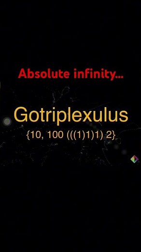 0 to absolute infinity #numbers #absoluteinfinity #infinity