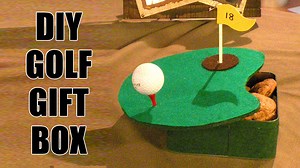 Amazing DIY Golf Gift Box (DIY Golf Gifts)