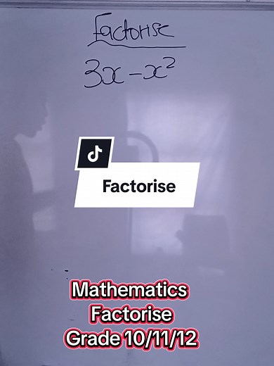Factorising Techniques for Mathematics Grades 10 to 12