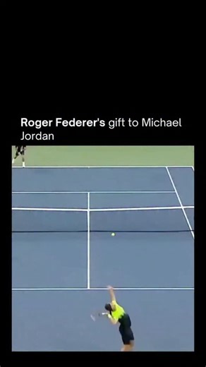 Business | News | Tech | Facts on Instagram: "When Federer Stunned MJ. The 2014 US Open delivered a truly surreal sporting moment when Roger Federer, with Michael Jordan watching courtside, executed a perfect, on-the-run tweener (a difficult between-the-legs shot) that landed precisely on the baseline. The crowd's reaction was huge, but the priceless moment was seeing cameras cut to Michael Jordan bursting into laughter and disbelief. The tennis GOAT managed to shock the basketball GOAT—a once-i