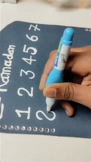 Ramadan craft calendar#idea#diy