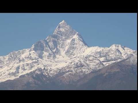 Machhapuchhre Himal view from Pokhara, Nepal
