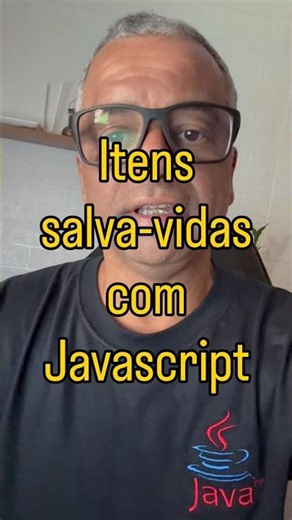 Itens salva-vidas com Javascript ⛑️