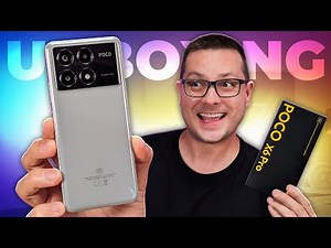 O Poco X6 PRO está um MONSTRO de DESEMPENHO!! UNBOXING e IMPRESSÕES!!