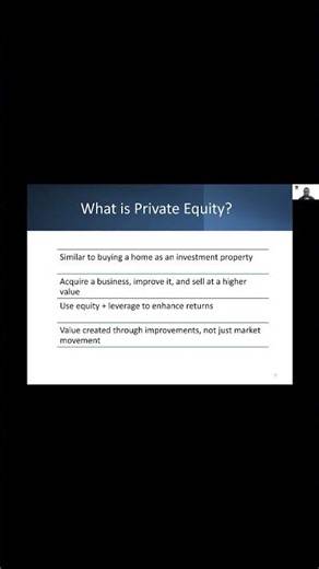 Private Equity Explained Using Real Estate