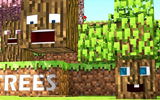 [Minecraft动画]会说话的树