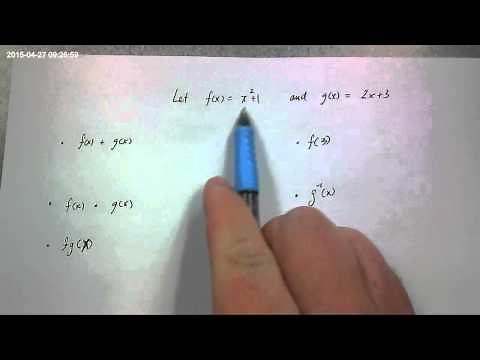 Crash Course in Functions