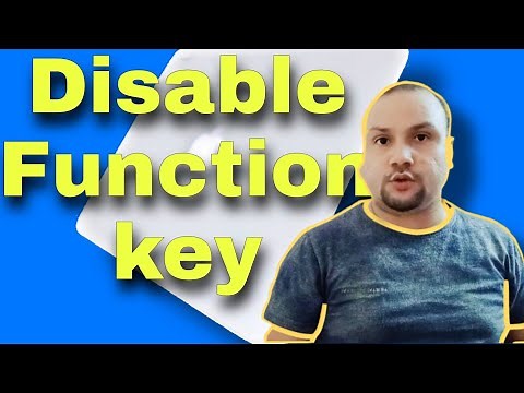 How to Disable function FN Key in Laptop - Lenovo / HP Laptop / Windows 10 | Hot key | Enable FN key