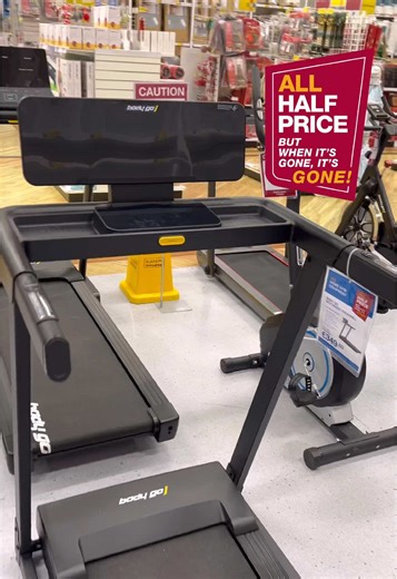 From 29/12/2025 – New this week – ALL HOME GYM EQUIPMENT is now ALL HALF PRICE! 💪🏠 Upgrade your home gym set up and kick start your New Year's fitness goals! 🔥 Shop in-store and online now! #AHappyHome #HomeGym #HomeGymGoals