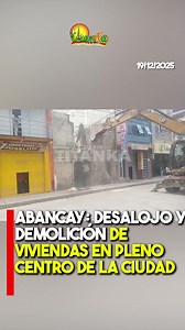 #ABANCAY || DESALOJO Y DEMOLICIÓN DE VIVIENDAS EN PLENO CENTRO DE LA CIUDAD Esta mañana se realizó el desalojo y demolición de varias viviendas ubicadas entre las calles Díaz Bárcenas y Grau, en pleno centro de la ciudad de Abancay. La intervención se llevó a cabo en medio de expectativa de vecinos y transeúntes. Las autoridades no han brindado mayores detalles sobre los alcances del procedimiento. #ABANCAY #Desalojo #vivienda #centrodelaciudad #demoliciones | Radio Titanka - Abancay 95.3 FM