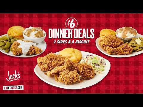 Jack's $6 Dinner Deals
