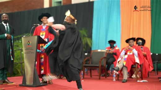 Graduations are Eurocentric by nature. But the graduates, at UKZN in the Kingdom of the Zulu own it. #UKZNGrad2022 #MyUKZN #MyPride #UKZN #InspiringGreatness | University of KwaZulu-Natal