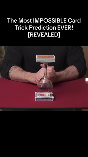 The Most IMPOSSIBLE Card Trick Prediction EVER!