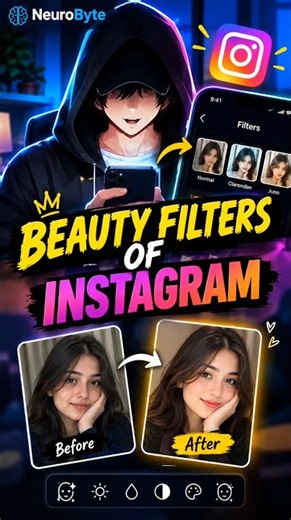 Best Instagram Beauty Filters & Effects 😍 #shorts #instagram #trending #tech