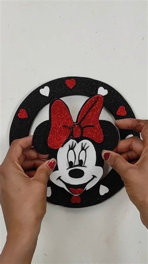 most beautiful mickey mouse frame for valentine's day 💘 | My Arts & Crafts