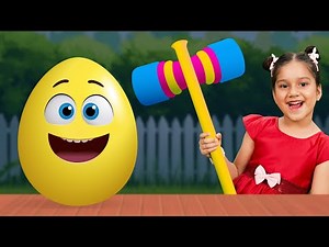 Surprise Eggs Numbers Song 1-10 Nursery Rhyme for Kids | BabyBillion