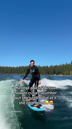 Kendall Jenner's Cucumber-Cutting Skills: She's So Good!