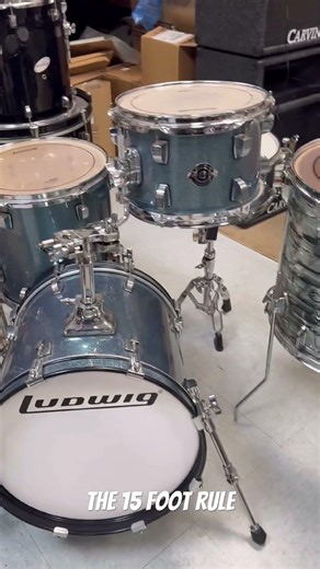Amazing drums within 15 feet