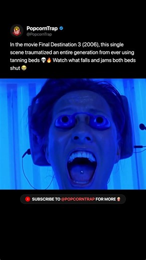 This Final Destination scene traumatized everyone from tanning beds 💀🔥 #shorts #movies