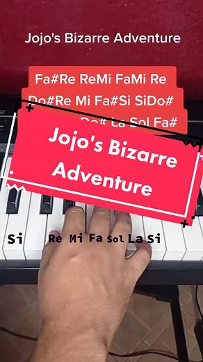 Learn to Play Jojo's Golden Wind Giorno Theme on Piano