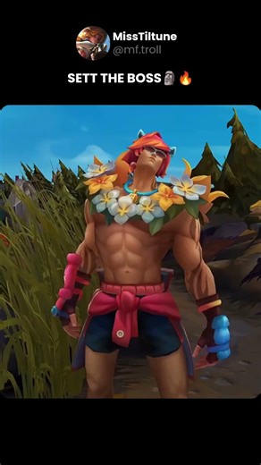 SETT THE BOSS🔥☠️ #leagueoflegends #leaguememes #leagueoflegendsbrasil