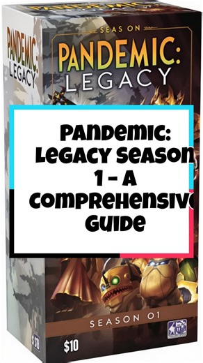 Dive into the thrilling world of Pandemic: Legacy Season 1 with our comprehensive guide. Discover the strategies, twists, and turns that make this game a must-play for board game enthusiasts.