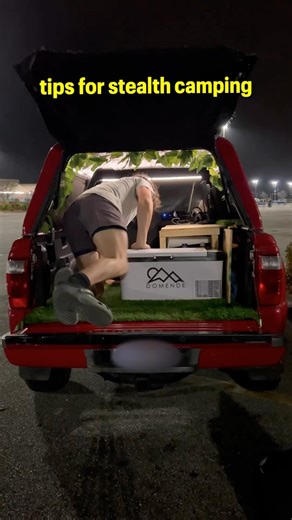 Seth | These are a few basic tips on Stealth Camping. 1. **Choose the Right Spot**: Look for parking lots in safe areas that are well-lit at... | Instagram