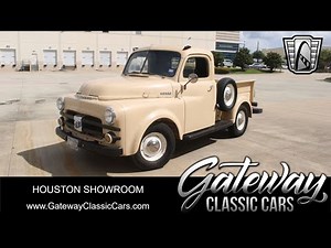 1952 Dodge B3B, For Sale, 2514 HOU, Gateway Classic Cars Houston Showroom
