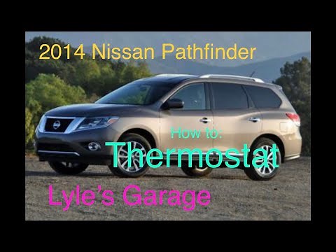 2014 Nissan Pathfinder thermostat