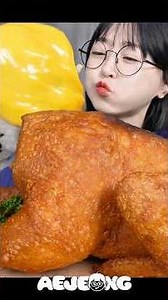 갓 튀긴 통닭 한입에 맥주가 술술 들어갑니다🍗🍺Whole Fried Chicken & Cold Beer Mukbang ASMR