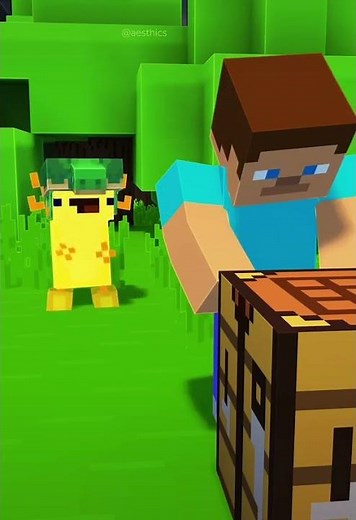 DANCING AXOLOTLS ⁉️😱 MINECRAFT MEMES JUMBO BAG00