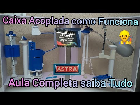Aprenda como tudo Funciona Na privada com Caixa acoplada e possíveis Vazamentos Faça você mesmo 👷