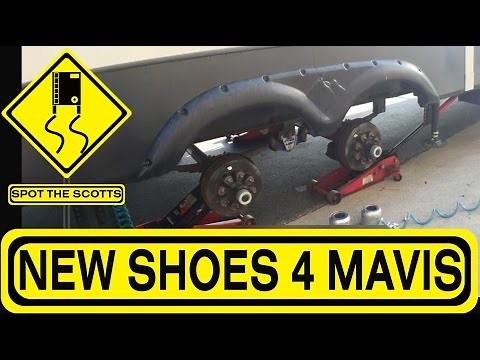 SpotTheScotts: Replacing ALL of our Fifth Wheel Tires! ~ RV Life! {#296}