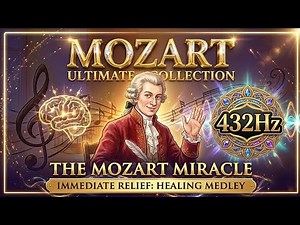 [Soothing] 432Hz Tuned Mozart Masterpieces ~ For Studying, Sleeping, and Relaxation ~