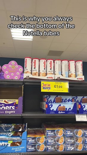 The Hidden Surprise: Nutella Tubes Revealed