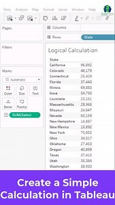 How to create a Simple Calculations using #tableau ? . . . #TableauCalculation #tableaututorialforbeginners #Tableau #tableaututorial | Questpond | Facebook