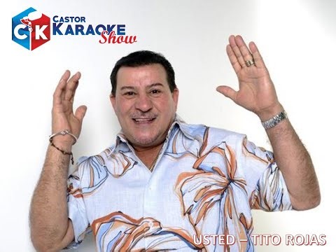 karaoke usted - tito rojas #karaokeslatinos #karaoke #tiktokvirales #tiktok #salsa #titorojas